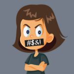 child swearing cursing profanity