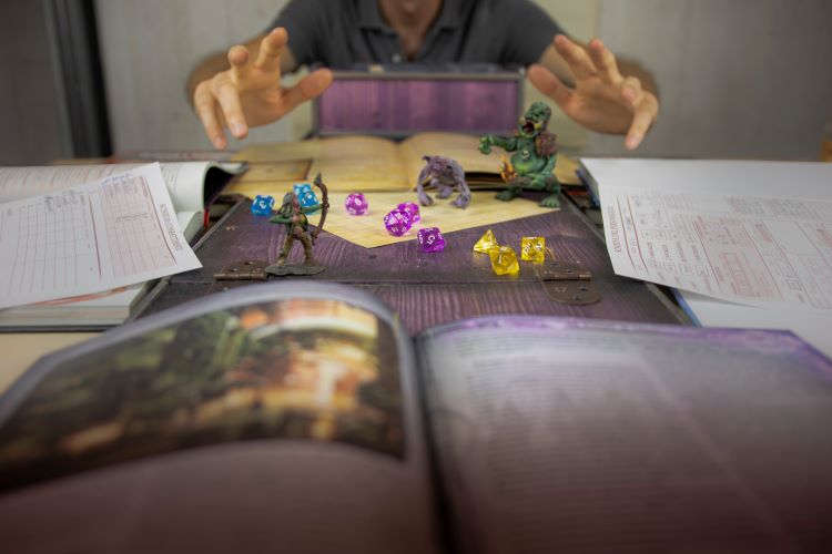 dungeons & dragons role playing games movie