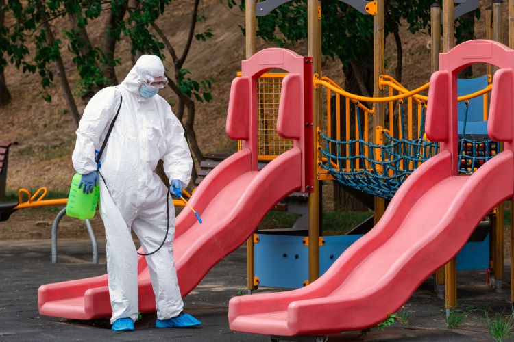 playground disinfect