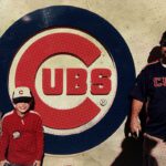 Eric and boys at Wrigley Field