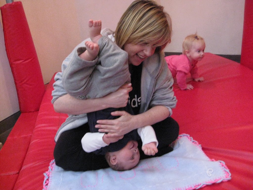 mommy and me class my gym upside down