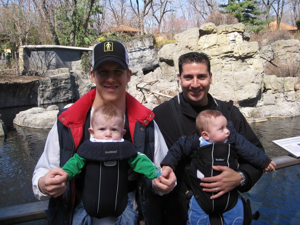bronx zoo with kid carriers
