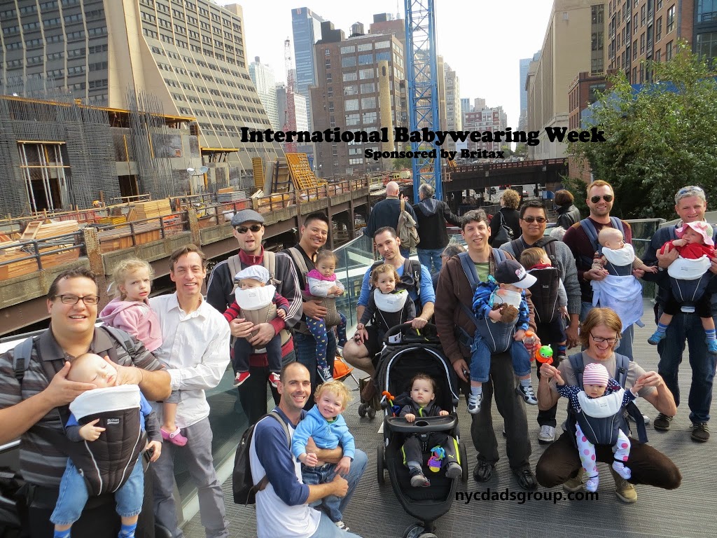 international babywearing week on the highline