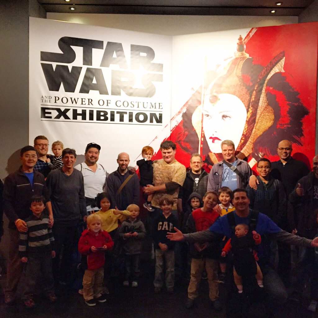 NYC Dads Group preview Star Wars: Power of Costume Exhibit at Discovery Times Square