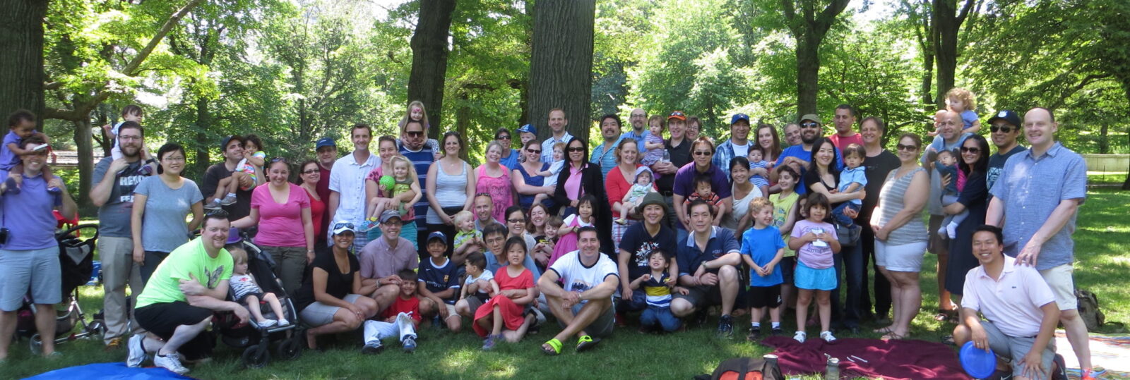 nyc dads fathers day picnic group shot