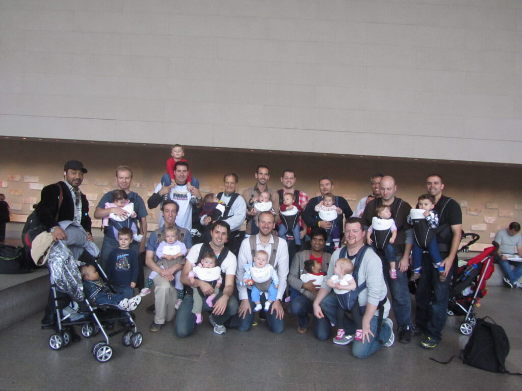 NYC Dads Group International Babywearing Week 2013