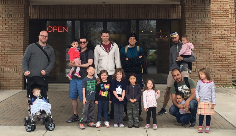 Columbus Dads Group Visit Anthony Thomas Factory