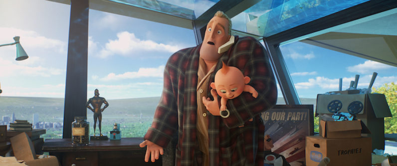Incredibles 2 stay-at-home Bob