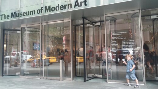 MoMA entrance