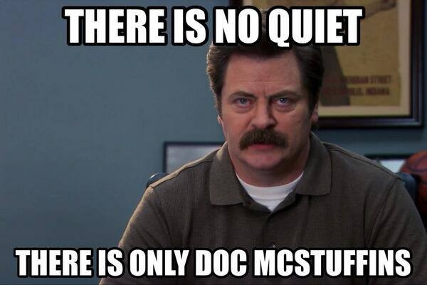 Ron Swanson Doc McStuffins