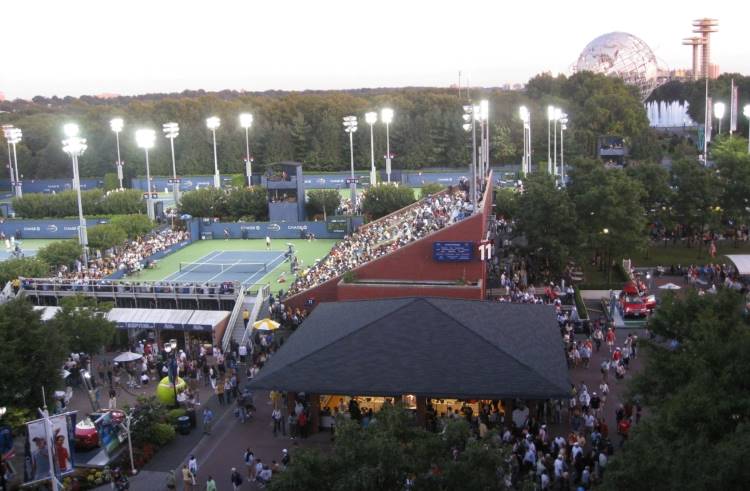 US Open tennis tournament grounds