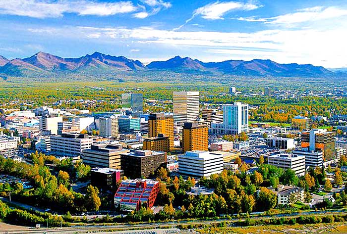 Anchorage, Alaska, is the host of the first City Dads Group located outside the contiguous United States.