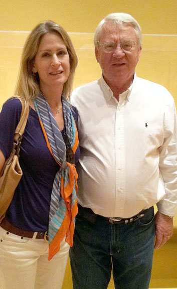 Author/humorist Anna Lefler and her father whose gave her fatherly advice