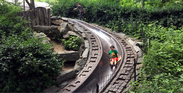 Billy Johnson Playground slide