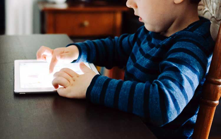 child ipad screen time