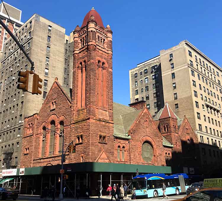 West Park Presbyterian Church on 86th and Amsterdam (Aaron Yavelberg)