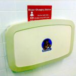 diaper changing table changing station