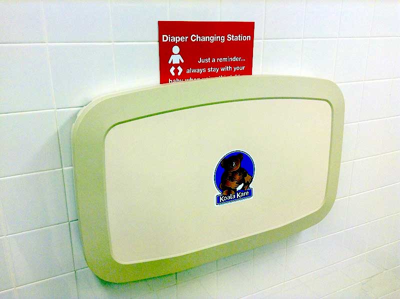 diaper changing table changing station