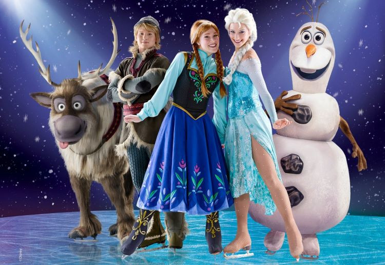 disney on ice frozen cast