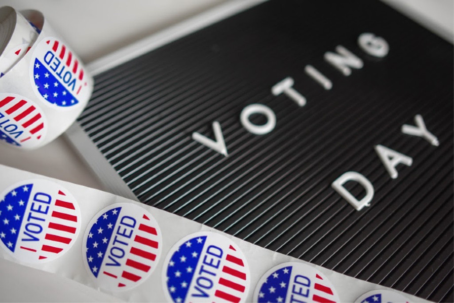 Midterm elections i voted stickers election
