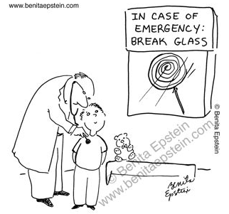 emergence lollipop cartoon