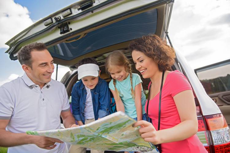 family road trip map 1