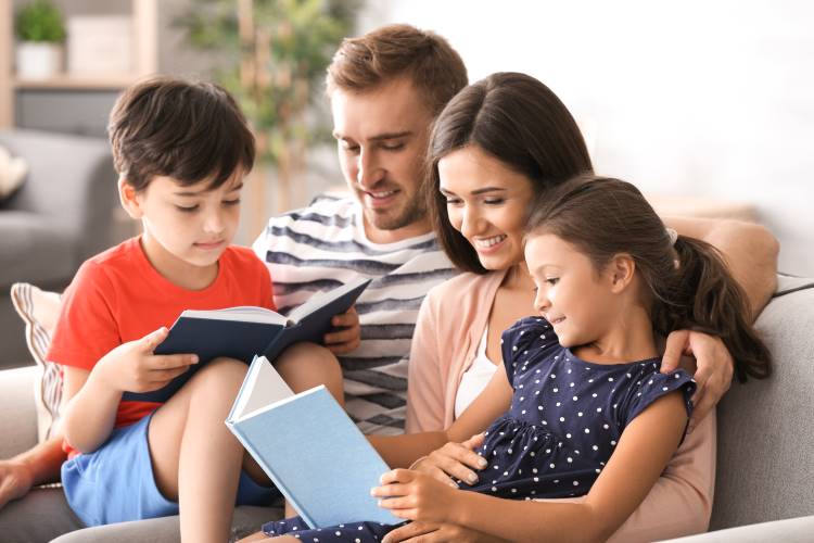 family stories read books 1