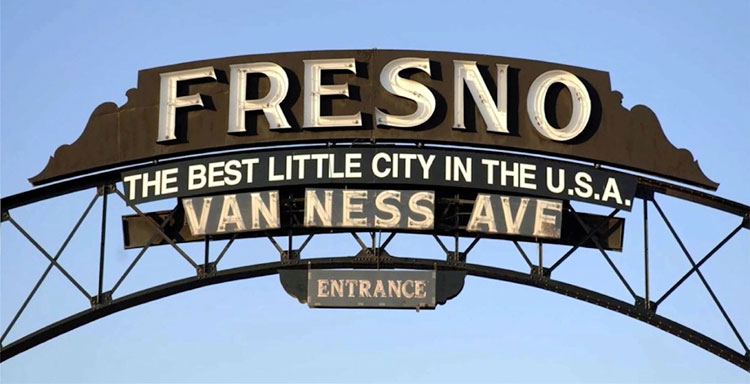fresno dads group street sign