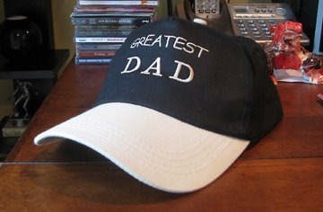 greatest dad hat