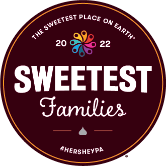 hersheypark sweetest families 2022 logo