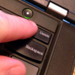 hit delete button photo Kevin McKeever