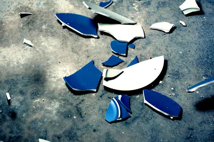 mistakes failures broken dish