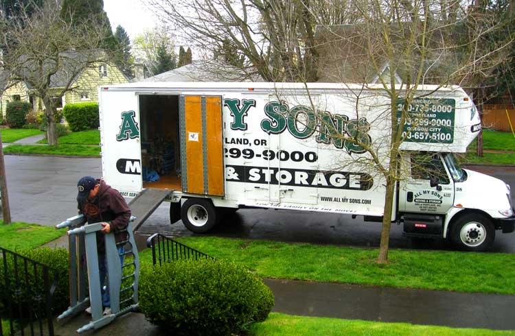 moving truck van