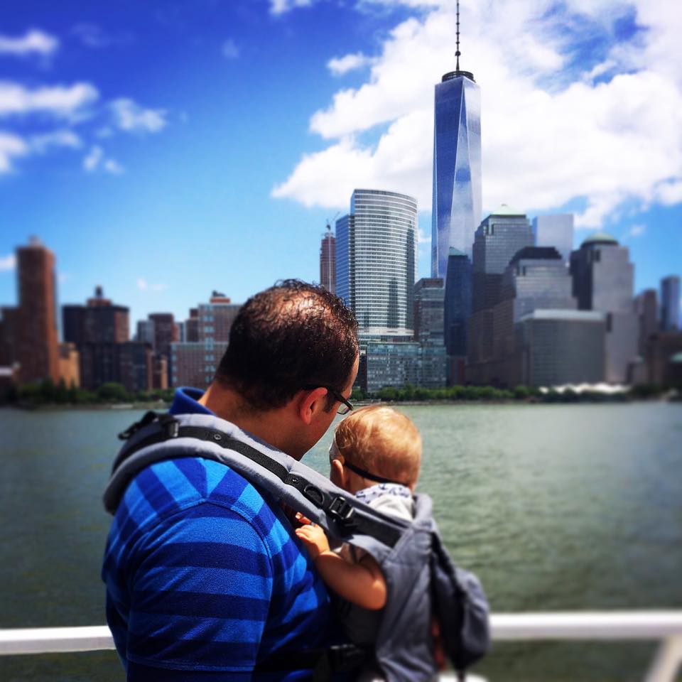 NYC baby wearing