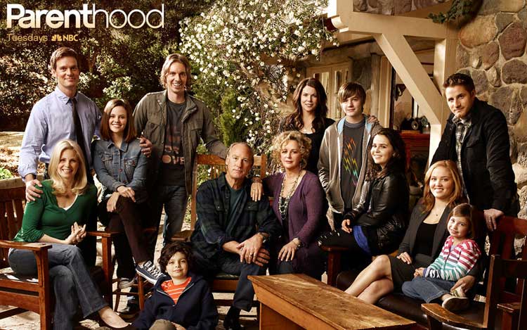 Cast of NBC TV show Parenthood