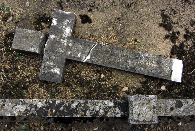 parenting without god broken cross