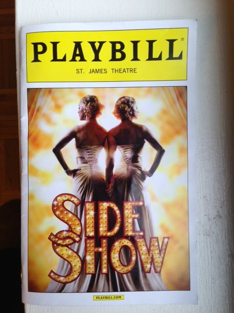 side show playbill