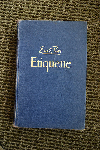 etiquette emily post