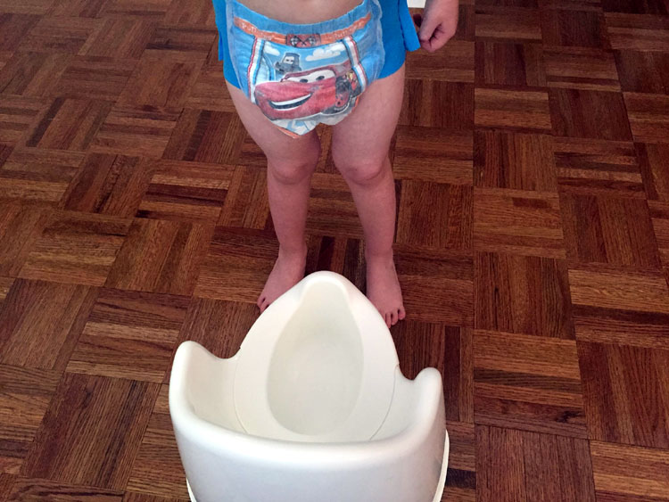 pull-ups training pants faces potty