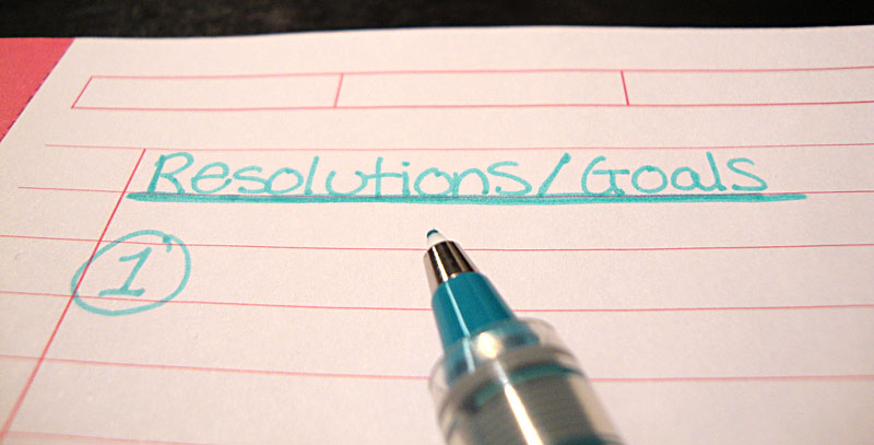 resolutions goals list