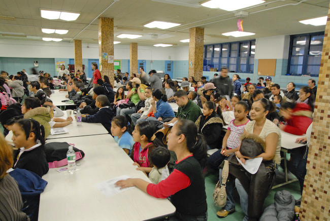 school cafeteria