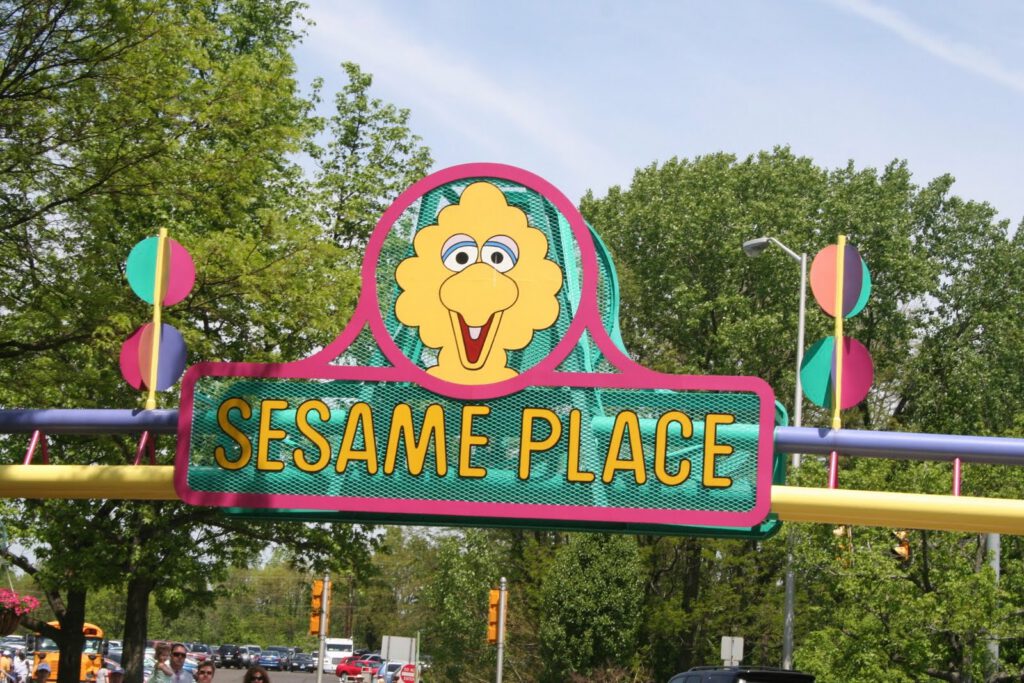sesame place front gate