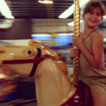 carousel girl rider