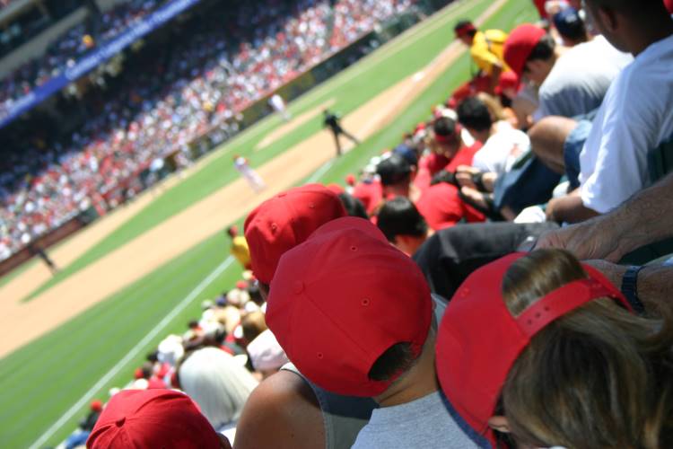 sports crowd kids fans baseball game 1