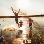 summer lake jump dock 1