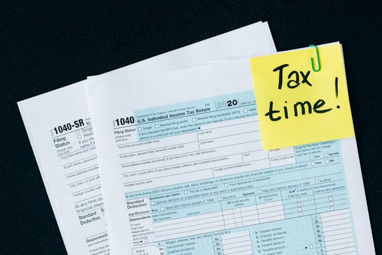 taxes 1040 teens tax form time