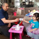 father daughter tea party challenges traditional masculinity ideas
