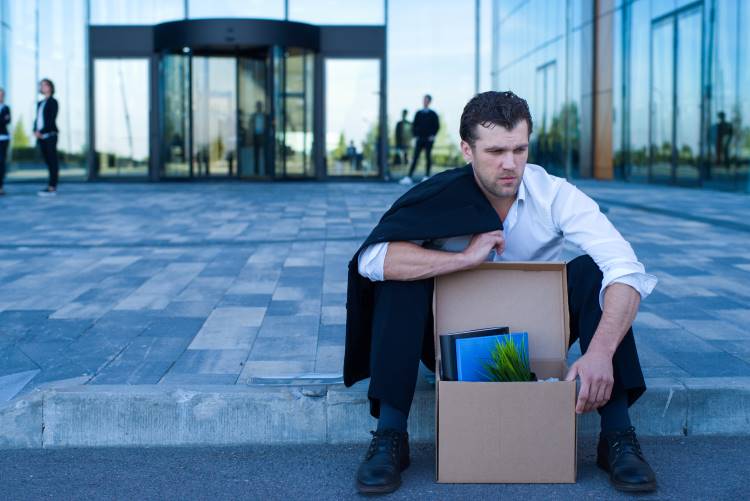 unemployed parents man on curb 1