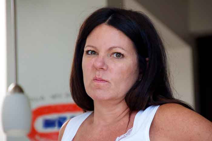 mom gives evil eye over Mother's Day gift