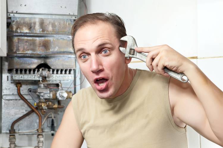 water heater repair wrench 1